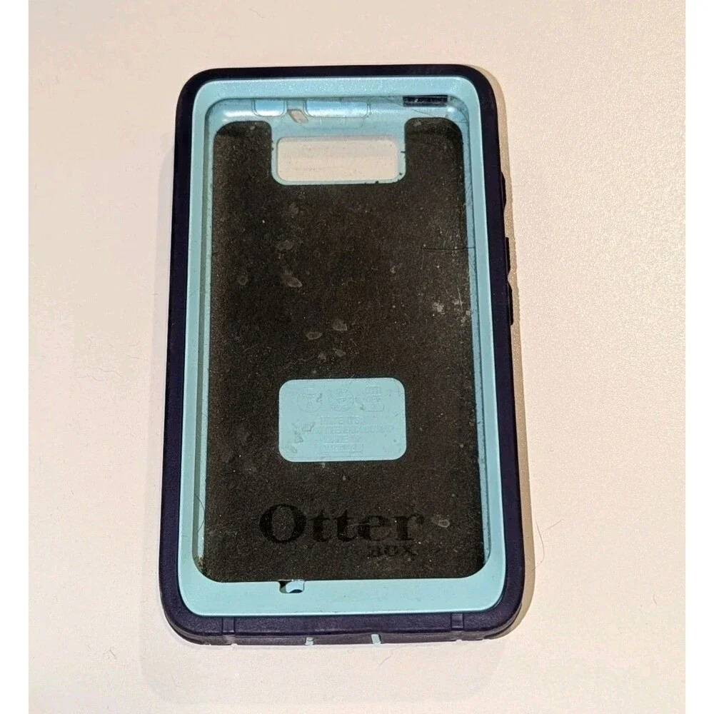 Original OtterBox Defender Case‎ for Motorola Droid Purple Aqua Blue